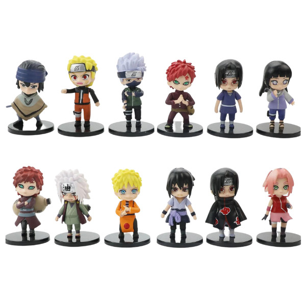 Action Figure - Naruto Shippuden (Itachi kakashi jiraya sakura sasuke)