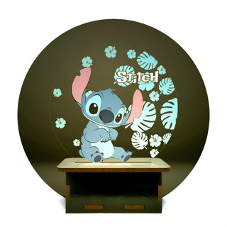 Mini Luminária Stitch Colorida UV em Oferta na Shopee