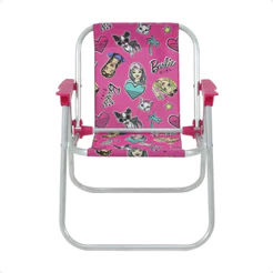 Cadeira de Praia Infantil em Alumínio Barbie Bel (P55) 025210