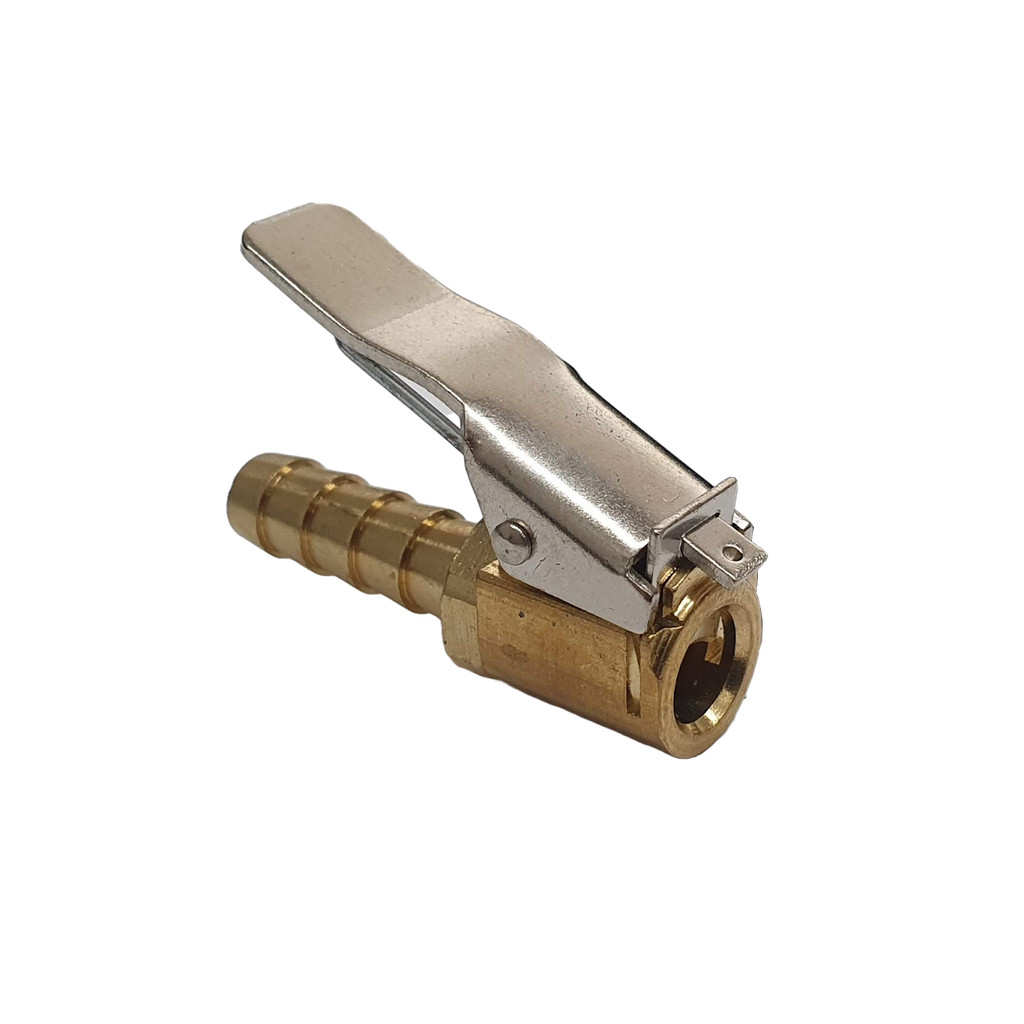 Bico Inflador De Encher Pneus Com Presilha Trava 1/4" em Oferta na Shopee