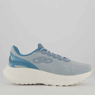Tênis Olympikus Triunfo 3 Cinza e Azul em Oferta na Shopee