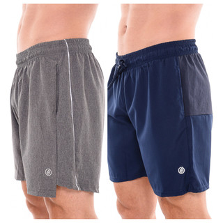 Kit 2 Bermudas Microfibra Dryfit Masculina Leve
