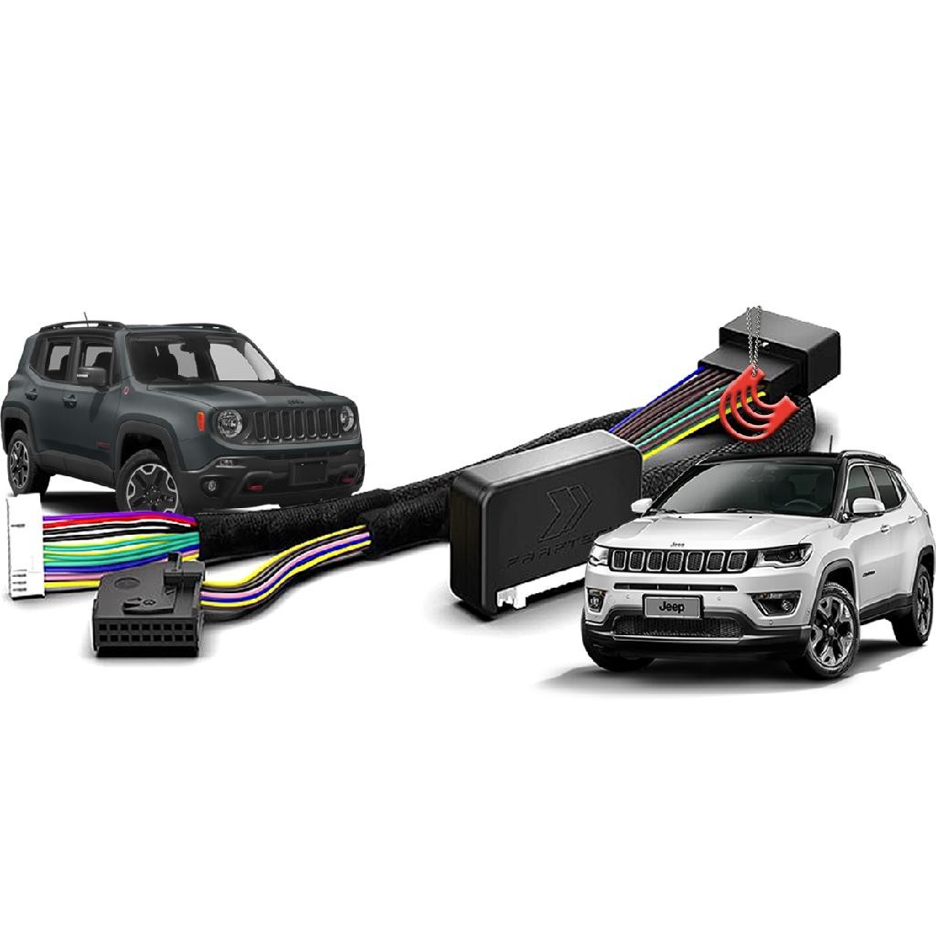 Interface Retrovisores Compass Renegade para Fechar Abrir Rebatimento Automático Tilt Down Faaftech em Oferta na Shopee