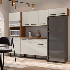 Cozinha Completa Compacta 12 Portas Versalhes Kits Paraná