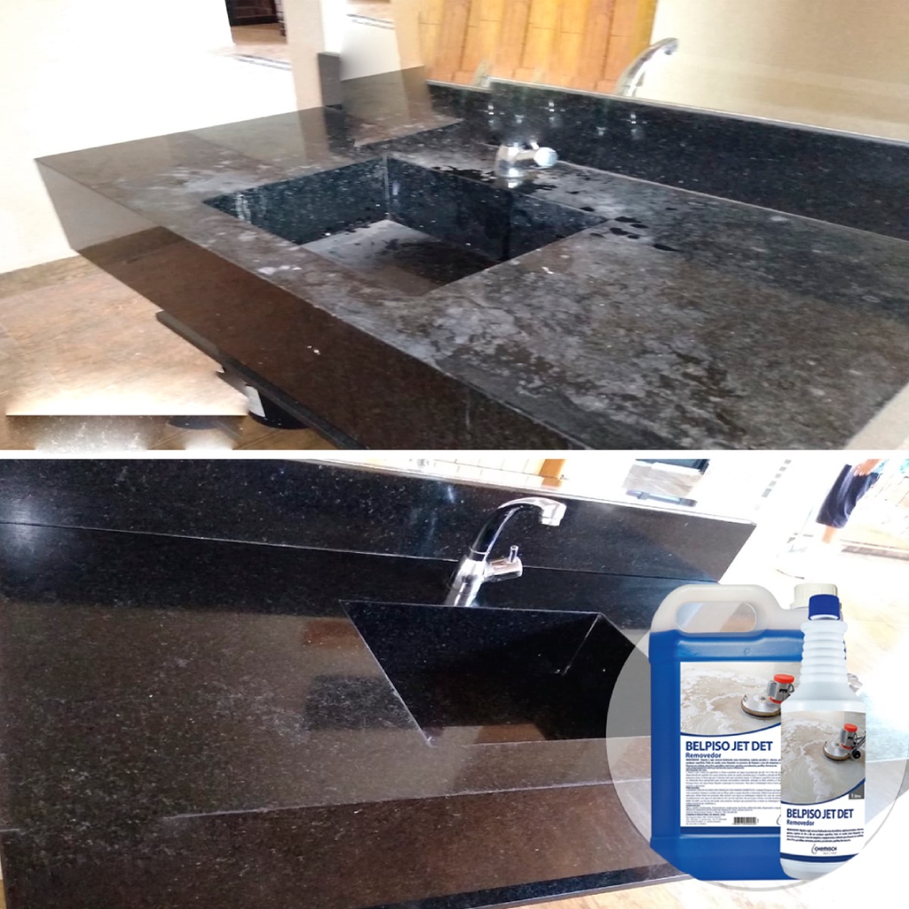 Lava Granito Sujo Pias Bancadas Remove Sujeiras Removedor Jet Det 5L