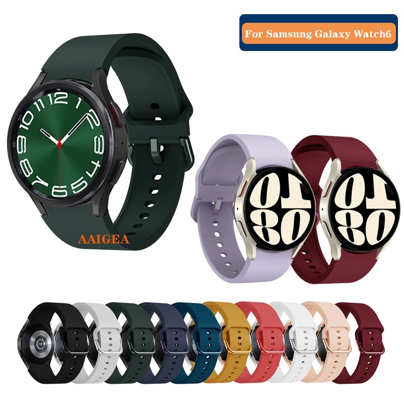 Bracelete Esportiva Para Relógio Samsung Galaxy 6 5 4 40mm 44mm Galaxy6 Classic 43mm 47mm Relógio5 Watch4