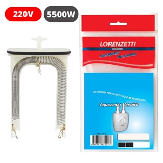 Resistência Aquecedor Elétrico Versátil 220v 5500w Lorenzetti em Oferta na Shopee