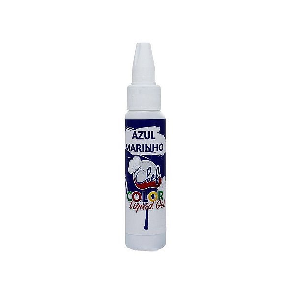 Corante Liquid Gel Azul Marinho 25g Iceberg