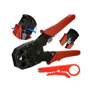 Alicate Crimpador 3 Em 1 Crimpar Decapar E Cortar