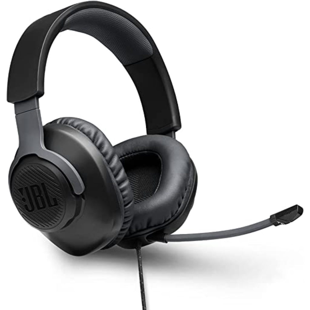 Headset Gamer over-ear gamer JBL Quantum100 preto