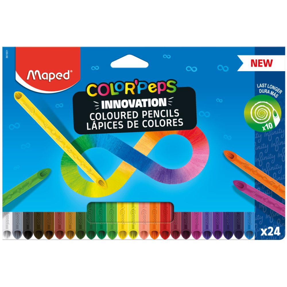 Lapis de Cor Color'Peps Infinity Maped 24 Cores