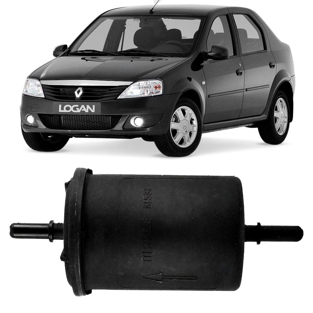 Filtro Combustível Logan Kwid Kangoo 1.0 1.6 Metal Leve