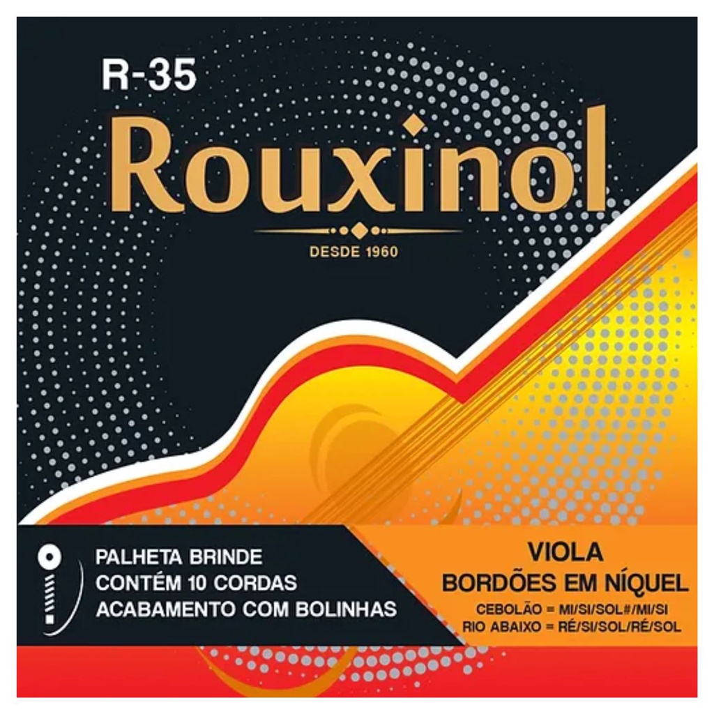 Encordoamento Viola Maxima R35 Rouxinol  PRR35L