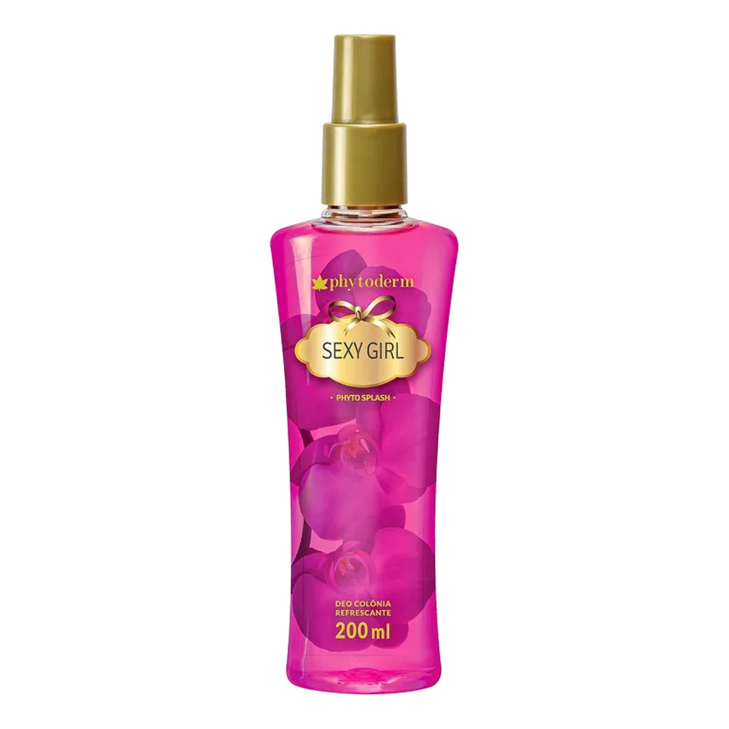 Colônia Splash Sexy Girl Phytoderm 200ml - Beauty