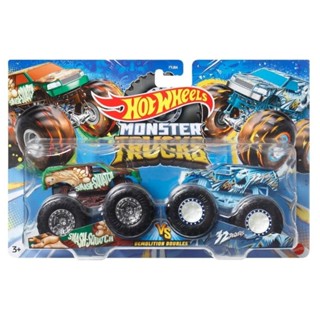 Hot Wheels Monster Trucks Smash Squatsh com 2 - Mattel