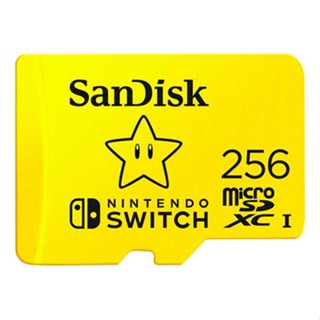 Cartão de Memória MicroSDXC 256GB Nintendo Switch SanDisk