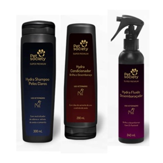 01 Sh Pelos Claros e 01 Brilho 290ml e 01 Fluido 240ml em Oferta na Shopee