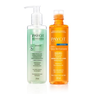 Kit Sabonete Acnederm e Tônico Vitamina C Payot em Oferta na Shopee