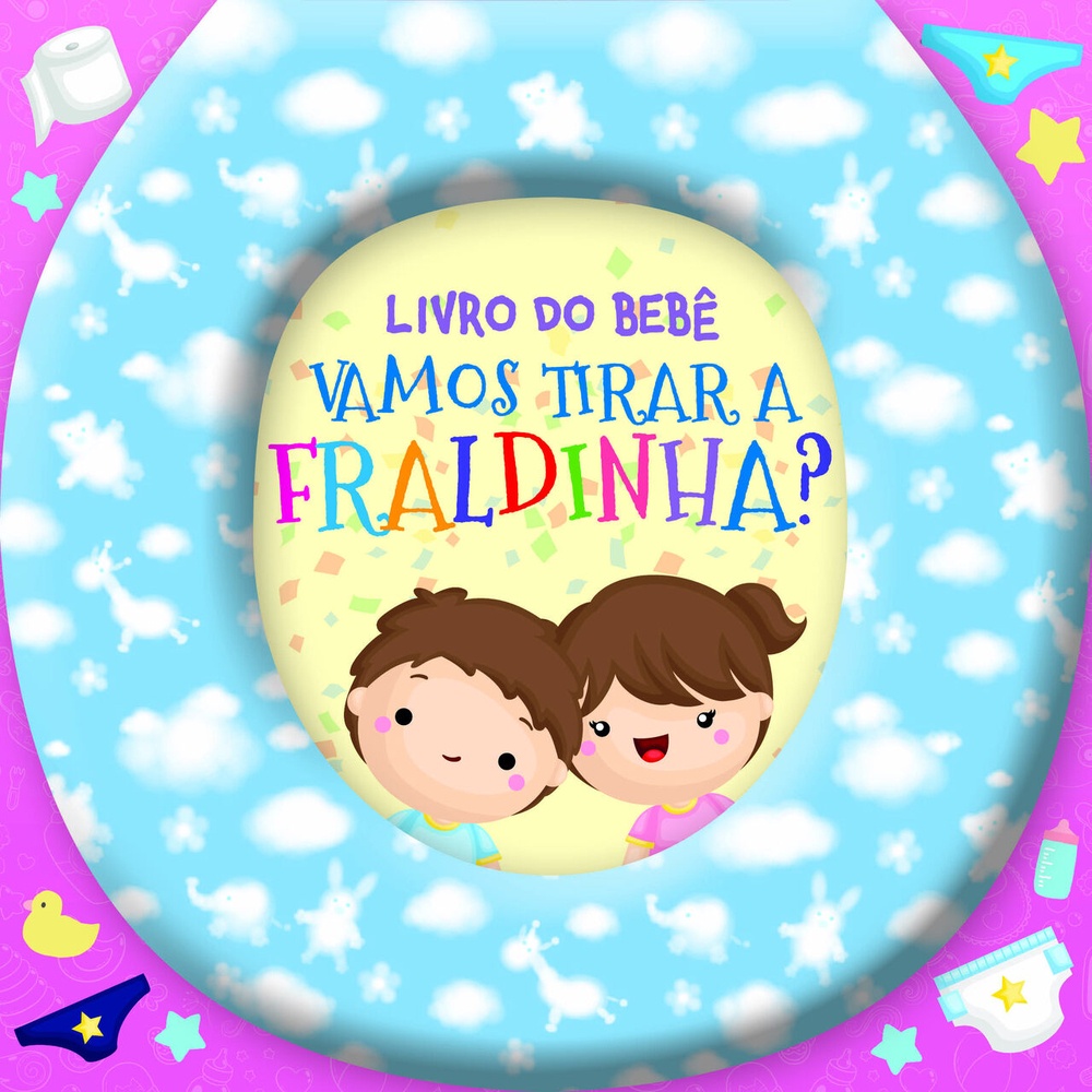 Livro do Bebê - Vamos Tirar a Fraldinha? em Oferta na Shopee