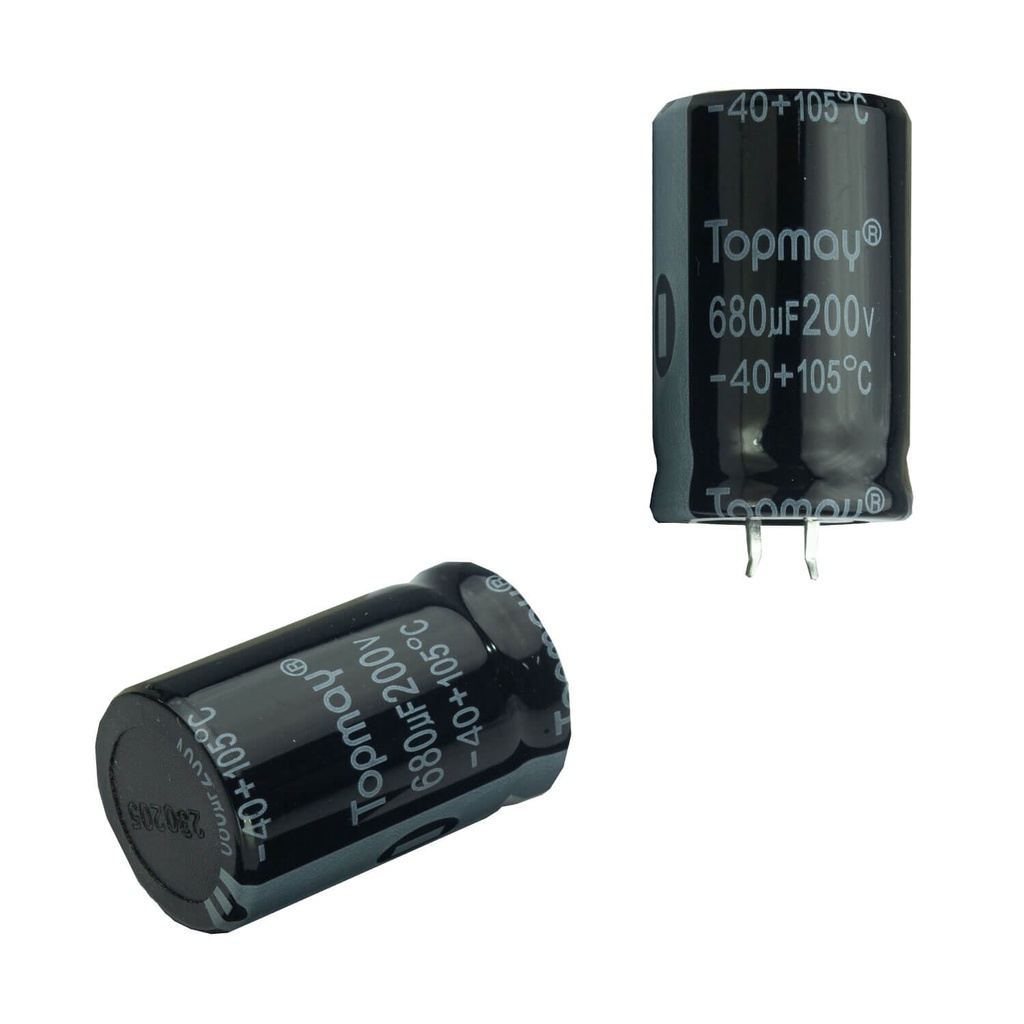 Capacitor Eletrolítico 680uf x 200v 105º - Alta Qualidade