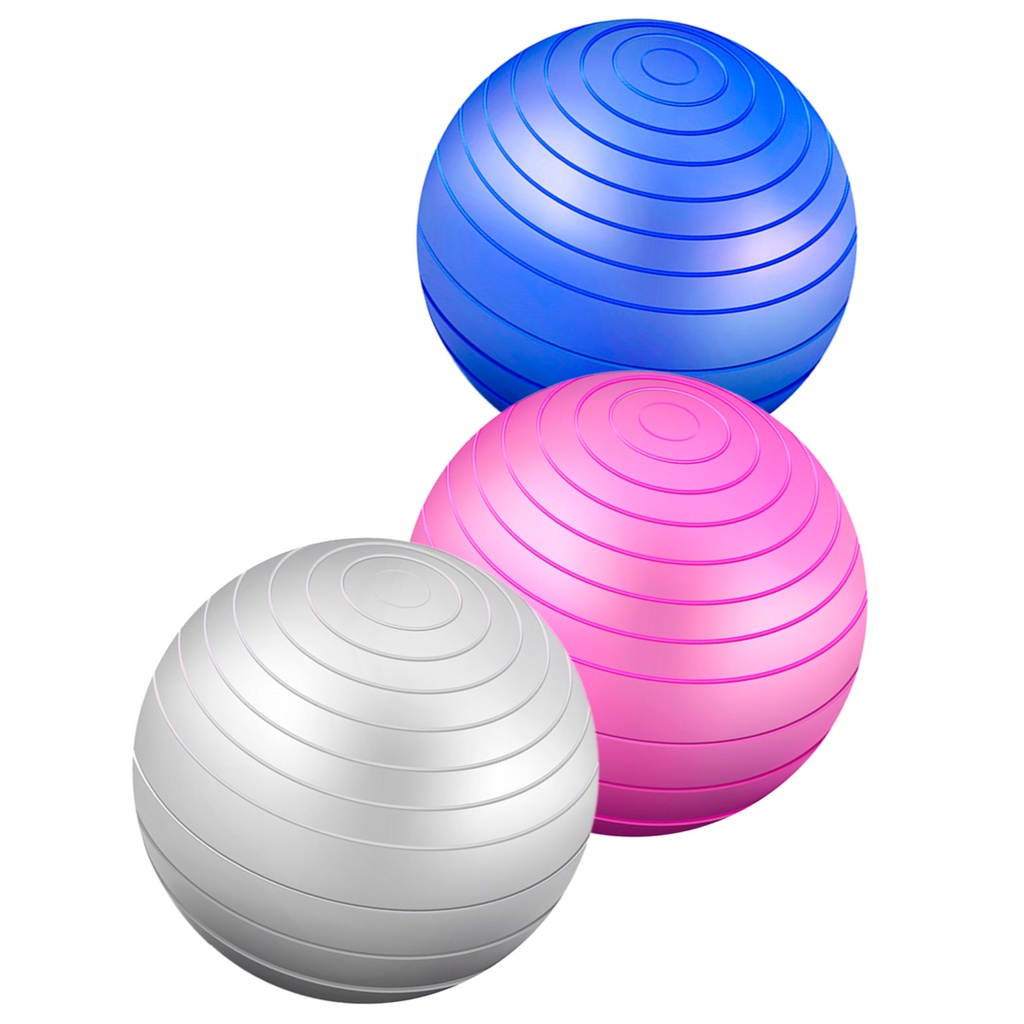 Bola De Pilates Suíça 55 Cm Ginastica Yoga