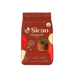 Chocolate Nobre Ao Leite - Gotas - 1,01 kg - 1 unidade - Sicao - Rizzo