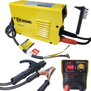 Aparelho Maquina Inversor Solda 130a Bivolt 127/220v Digital