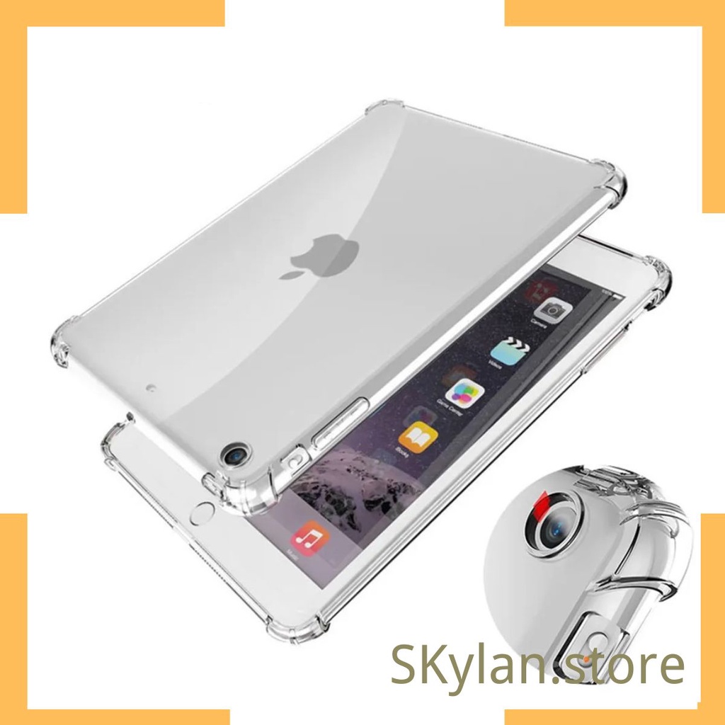 Capa Transparente TPU silicone protetor compativel para ipad 2/3/4 5/6 air/air 2 A1395 A1416 A1822 A1566