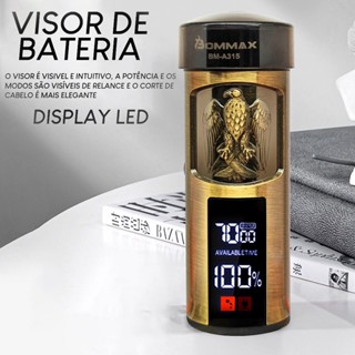 Mini Barbeador Portátil Elétrico Recarregável Com Display- A315 em Oferta na Shopee