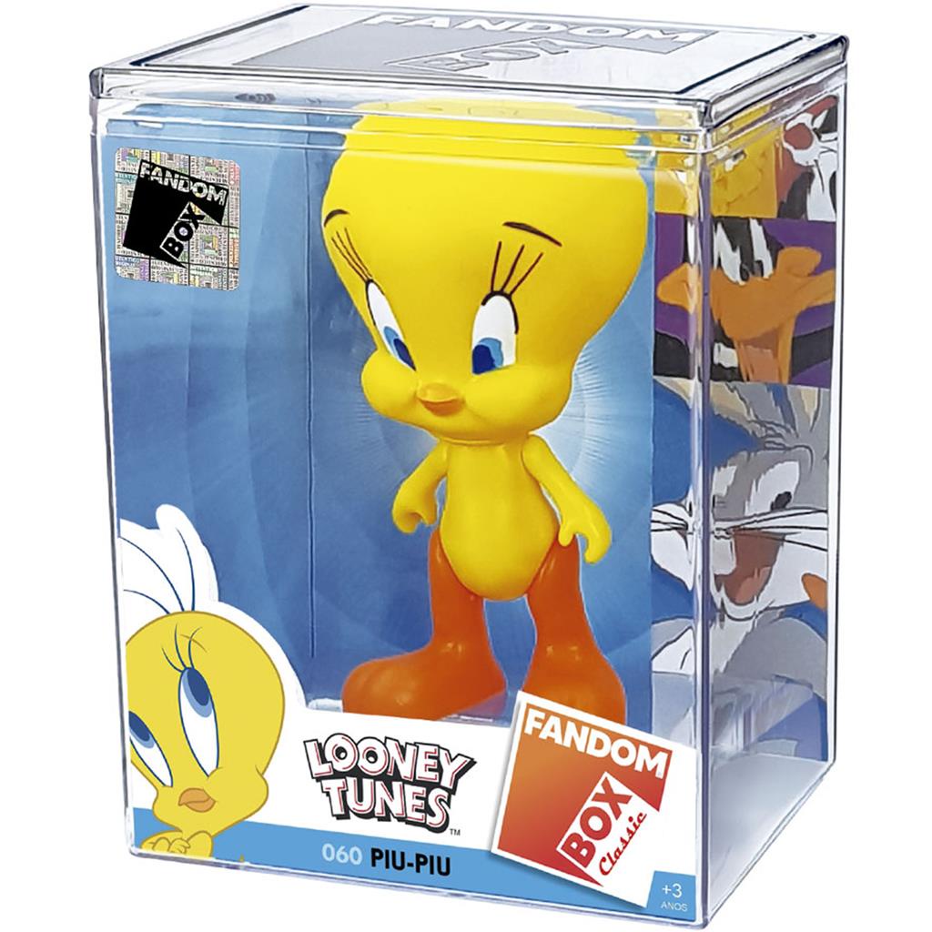Figura Piu Piu Boneco Colecionável Fandom Box Looney Tunes 12 Cm Decorativo - Líder Brinquedos