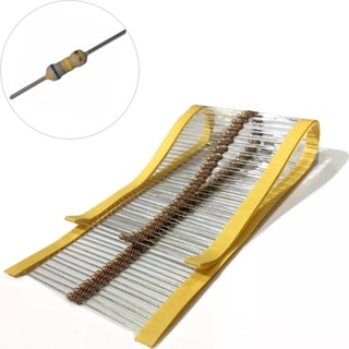 Kit 100 Unidades  Resistor 680K 1/4W 5% Resistores Padrão Cr25 Ohms em Oferta na Shopee