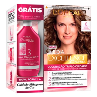 Kit Tintura Imédia Excellence L
