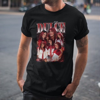 Camisa Básica Cantora Dulce Maria Cantora Soy Rebelde Tour em Oferta na Shopee