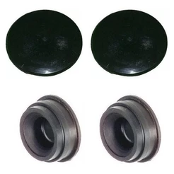 Kit Tampa Borracha Ar Quente Superior + Inferior Motor Fusca