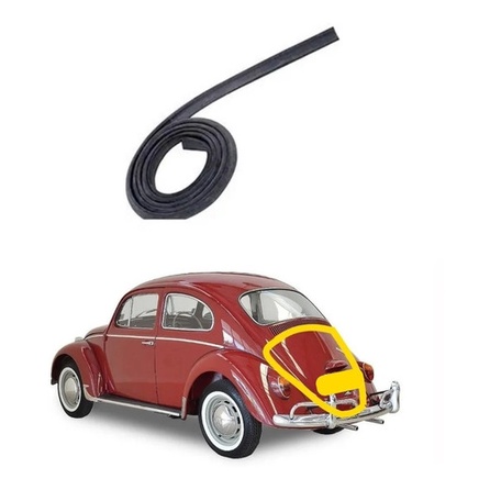 Borracha De Encaixar Tampa Traseira Motor Fusca
