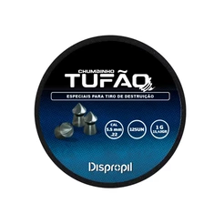 Chumbinho Tufão 5.5mm 15.43 Grains 125un - Dispropil