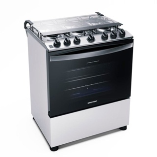 Fogão 6 Bocas com Acendimento Automático BFS6NCB Brastemp em Oferta na Shopee