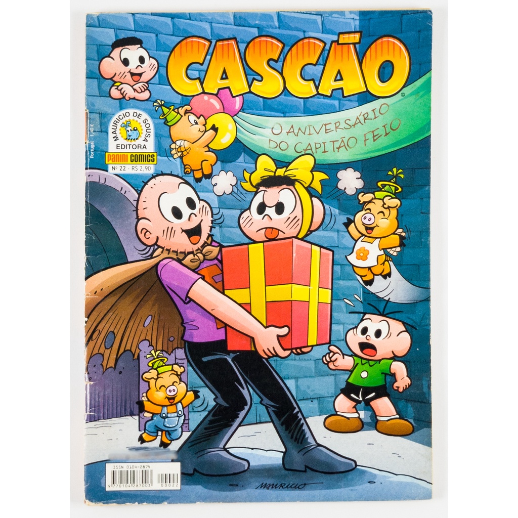 Revista Hq Cascão Nº 22 Editora Panini Comics