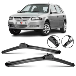 Par Palheta Limpador Parabrisa 21'' 19'' Gol G4 2005 2006 2007 2008 Á 2012