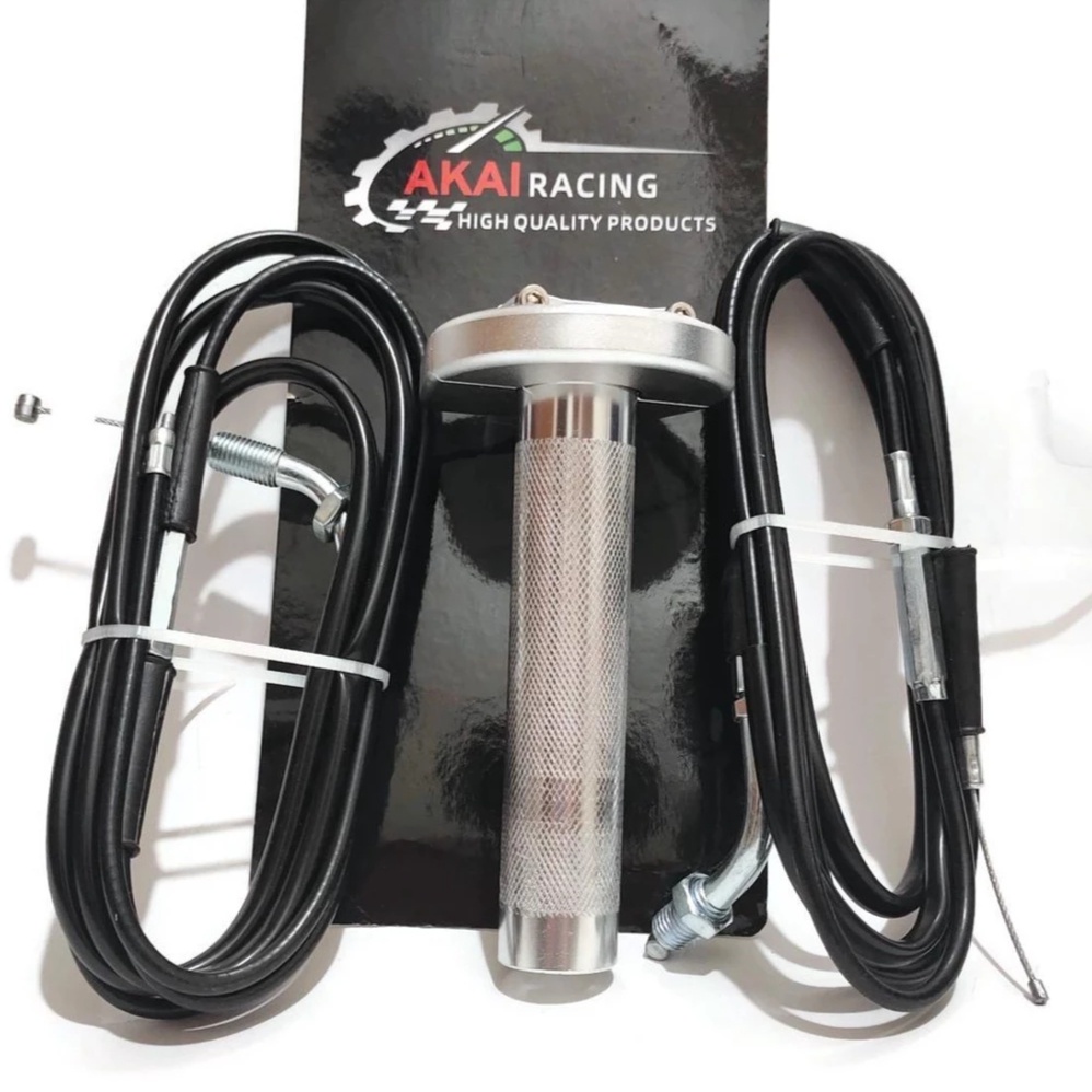 Cabo Modelo Ktc De Gás Espontan 2 Akai Racing Original Full Cnc Premium Universal Todas As Motocicletas Rx King , Vixion