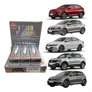 Jogo 3 Velas T-cross Nivus Virtus Golf Polo 1.0 12v Tsi Ngk em Oferta na Shopee