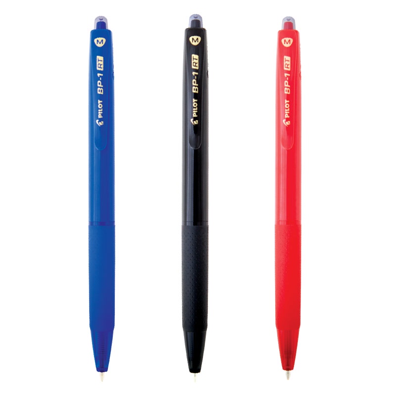 Canetas esferográficas retrátil 1.0 Grip 3 Cores Pilot - Stationery