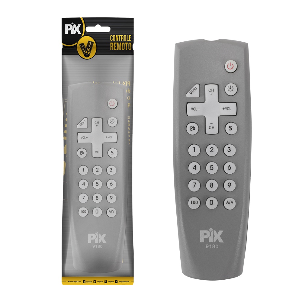 Controle Remoto Tv Tubo Ct7180 - Lumina - Novo c/Nota Fiscal