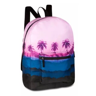 Bolsa Mochila Feminina Dobrável Academia Passeio Praia