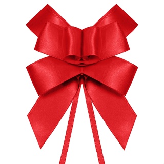 Laço Fácil de Fita de Cetim - Vermelho - 22mm - 5 unidades - Progresso - Rizzo em Oferta na Shopee