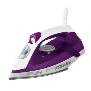 Ferro de Passar Roupa a Vapor Black + Decker Antiaderente 127V 1200w Roxo - FX2500-BR