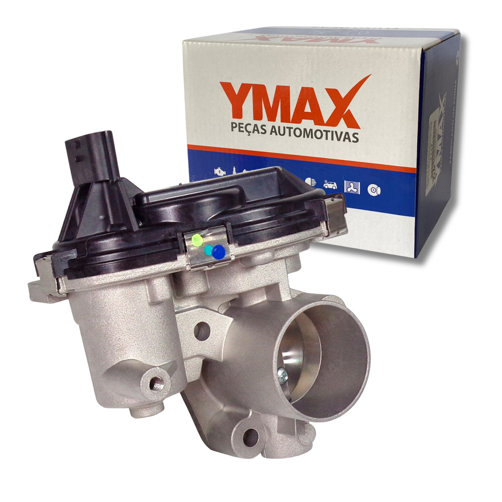 Corpo Borboleta TBI Kwid Logan Sandero 1.0 12V 2016 diante