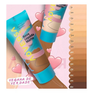 Base Líquida Matte Oil Free Adversa - Escolha Seu Tom em Oferta na Shopee