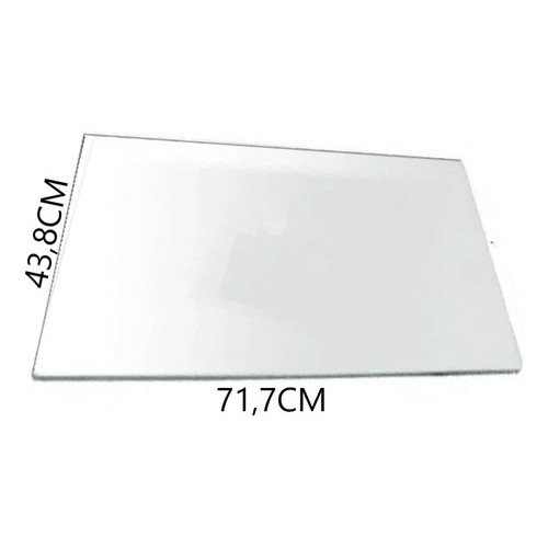 Tampa De VIDRO Compativel C/Fogão Mueller Decorato 5 Bocas 717x438