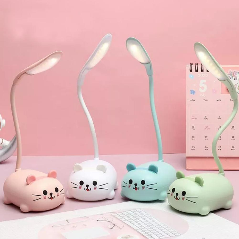 Luminária Mesa Abajur Bichinho Led Usb Recarregável Flexível